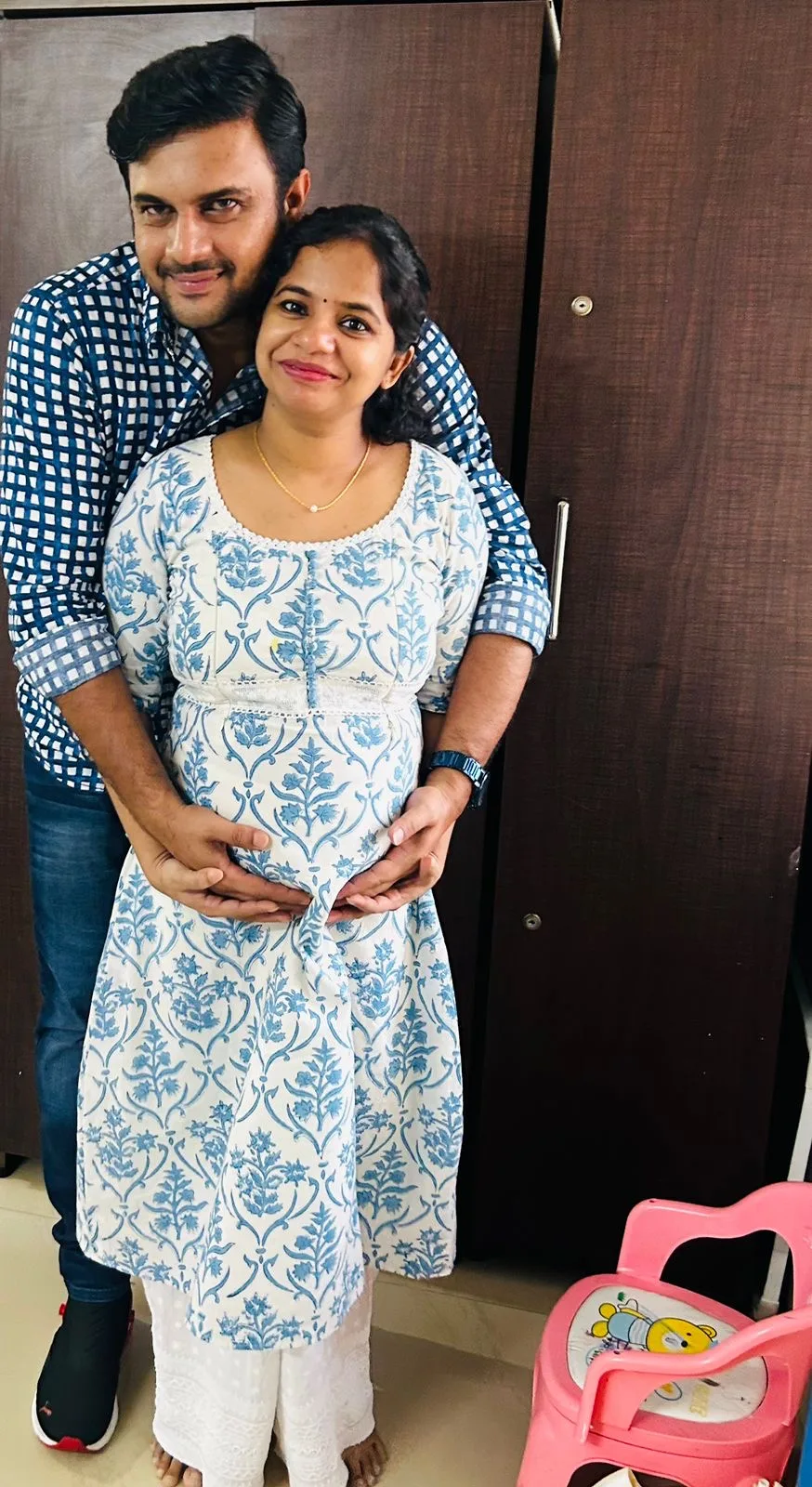 Customer wearing Zerah Designs