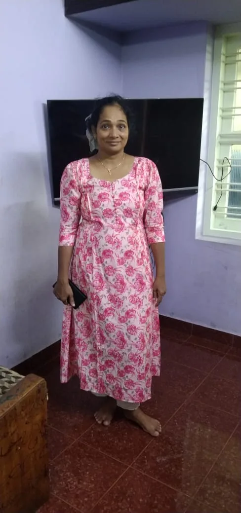 Customer wearing Zerah Designs