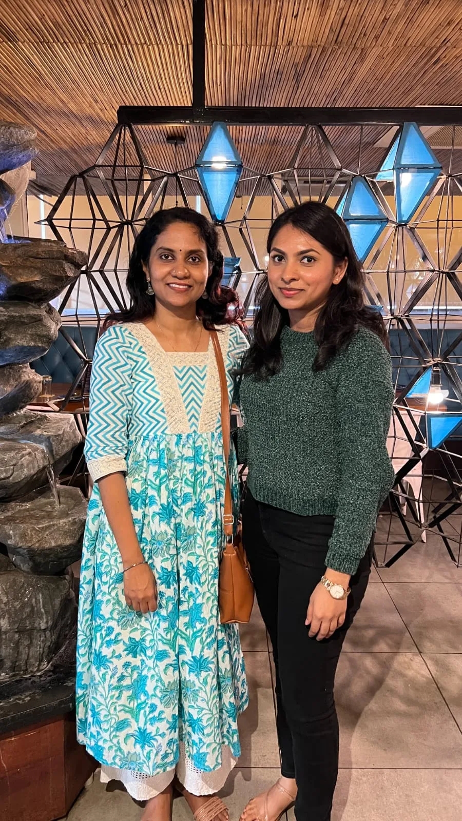 Customer wearing Zerah Designs