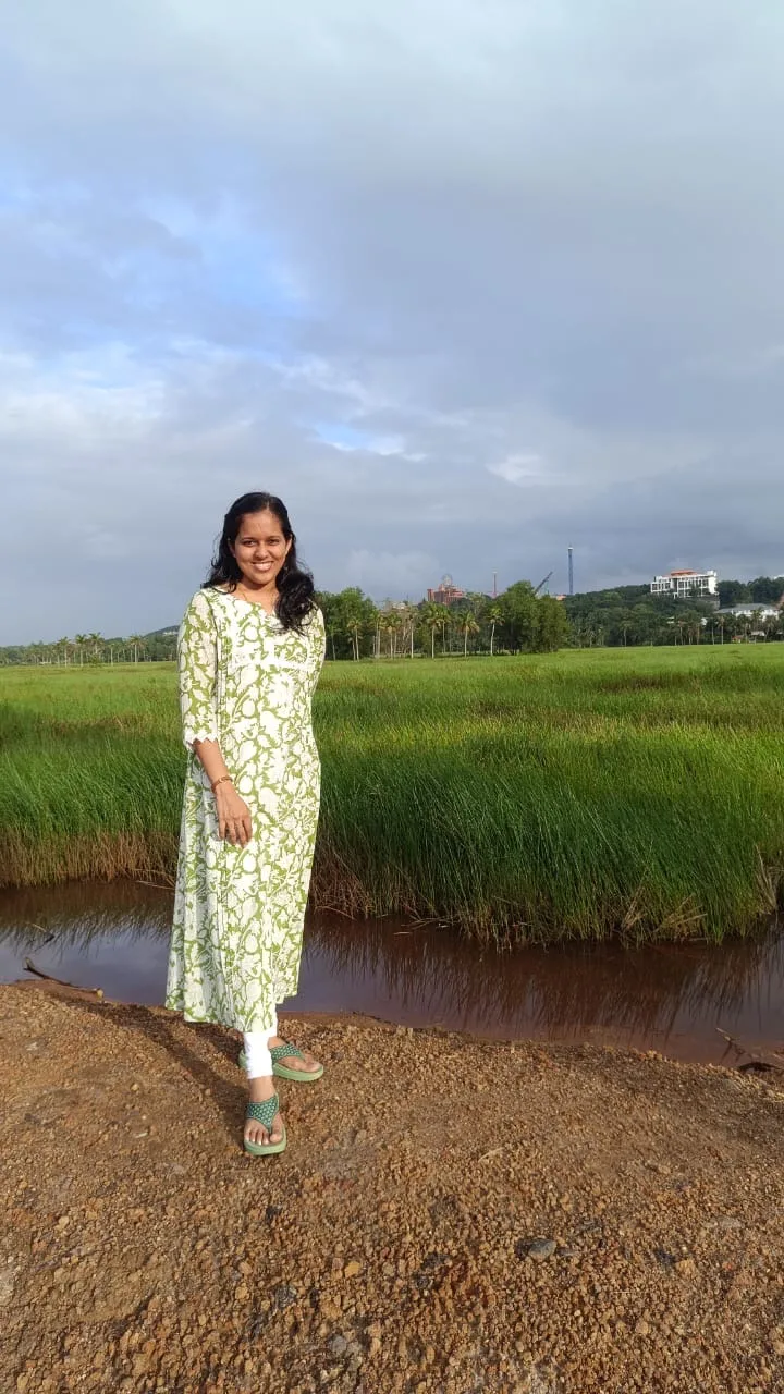 Customer wearing Zerah Designs