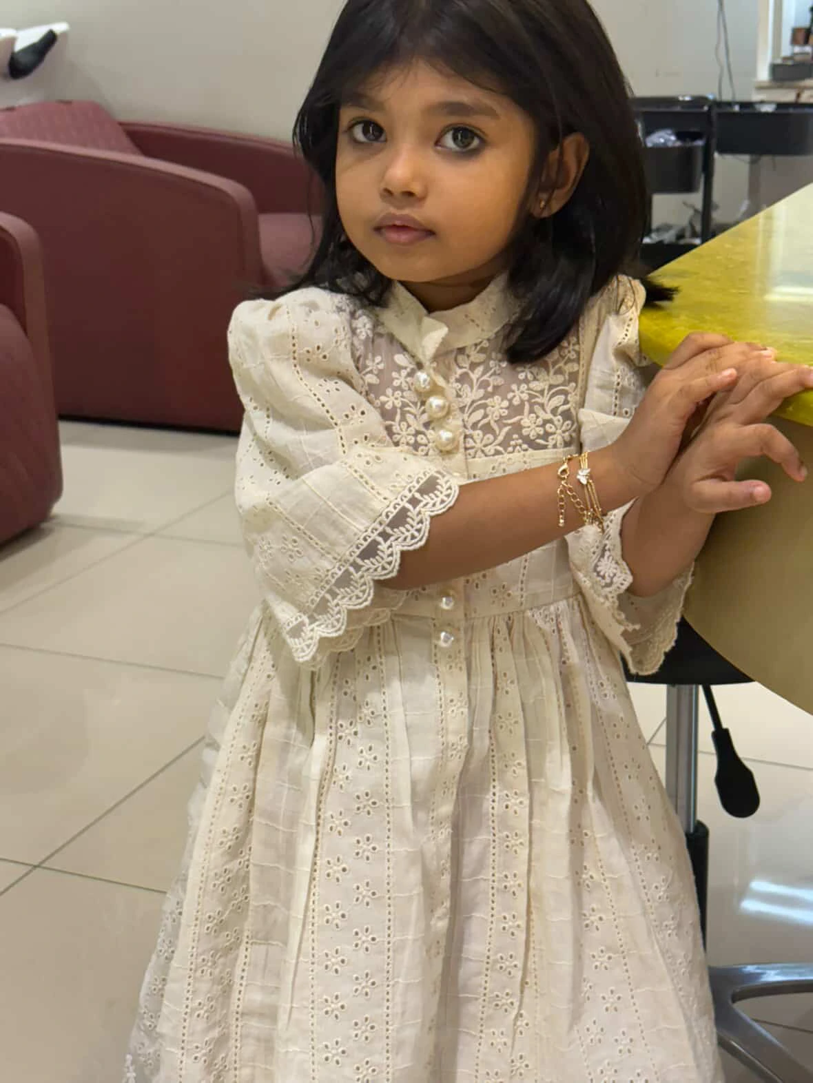 Meera Vinod wearing Zerah Designs