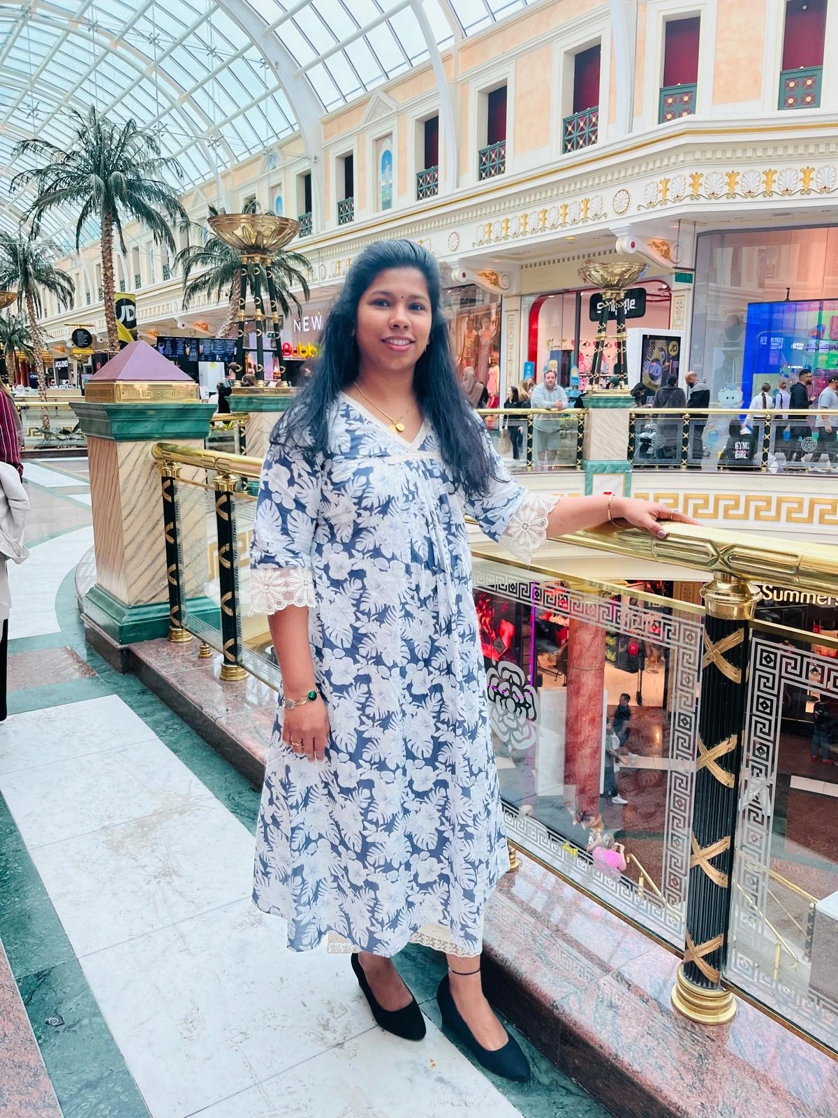 Anitha Sukumar wearing Zerah Designs