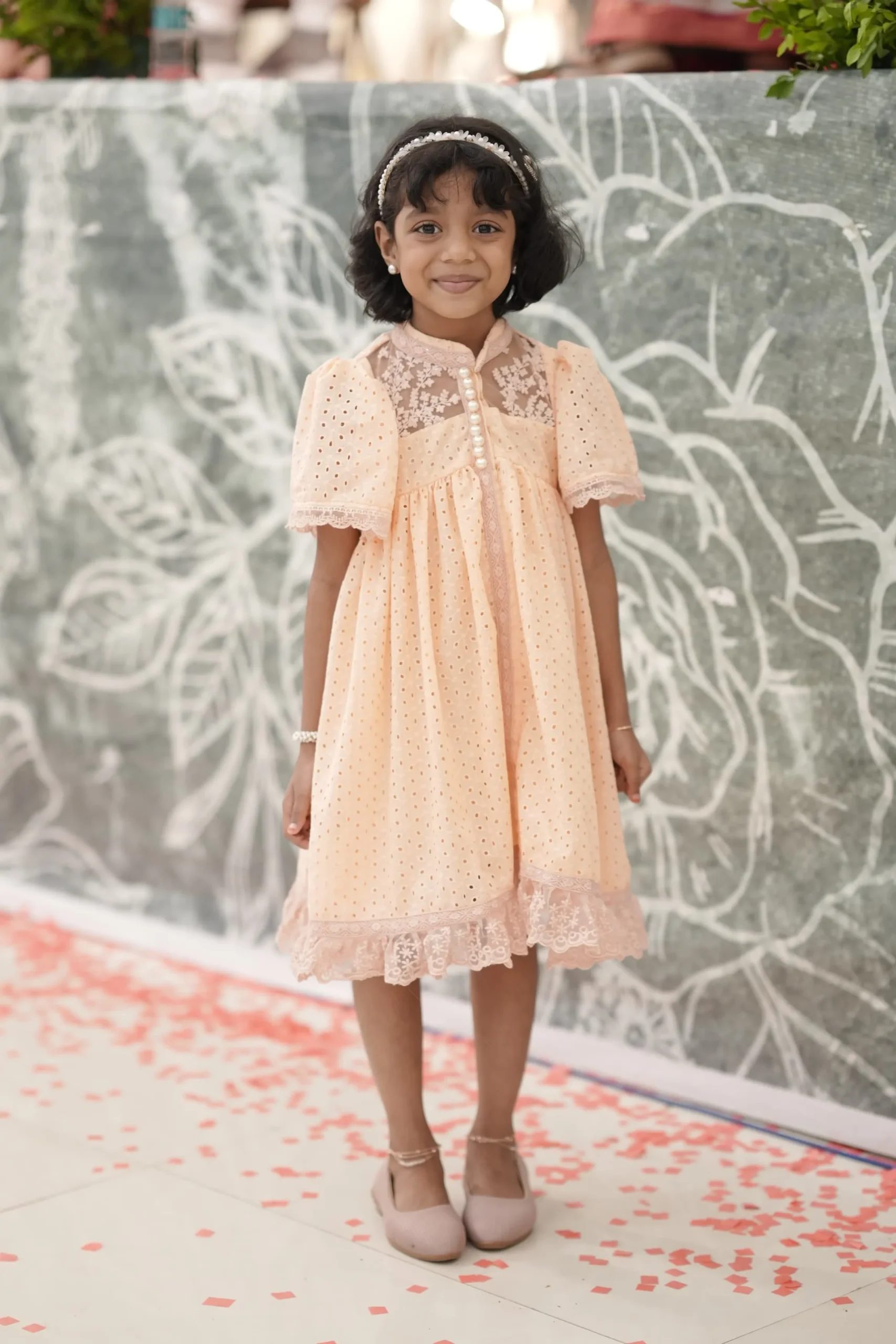 Anseena K wearing Zerah Designs