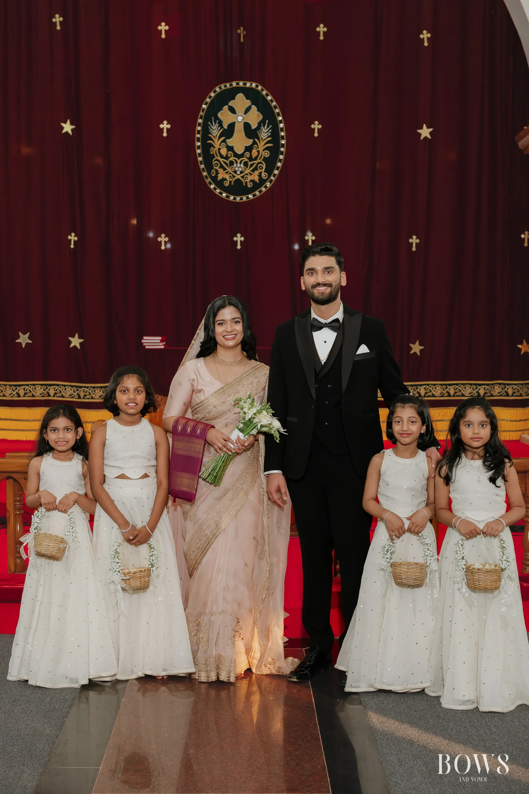 Dr. Christin Anna Shaji wearing Zerah Designs
