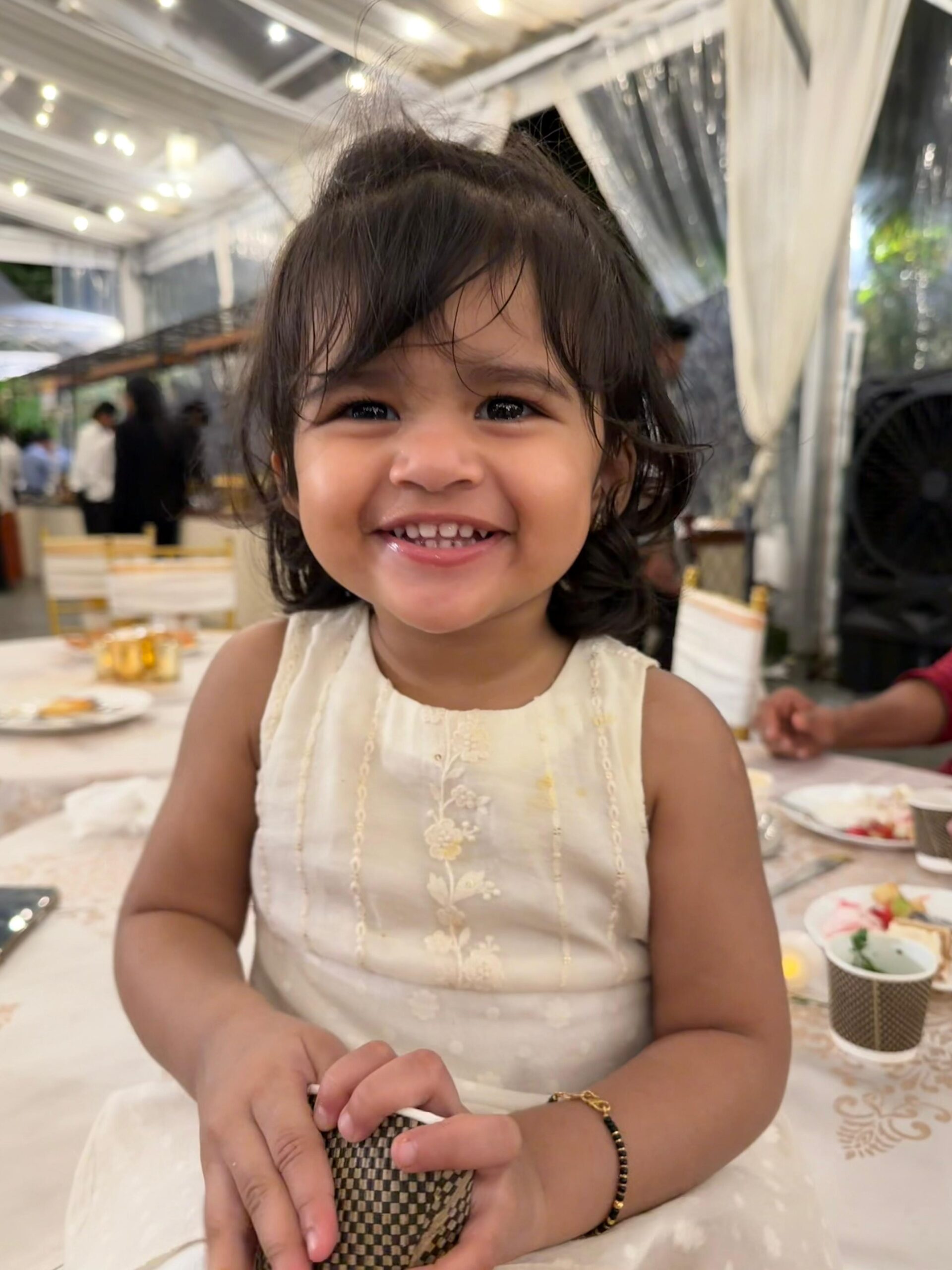 Amelia wearing Zerah Designs