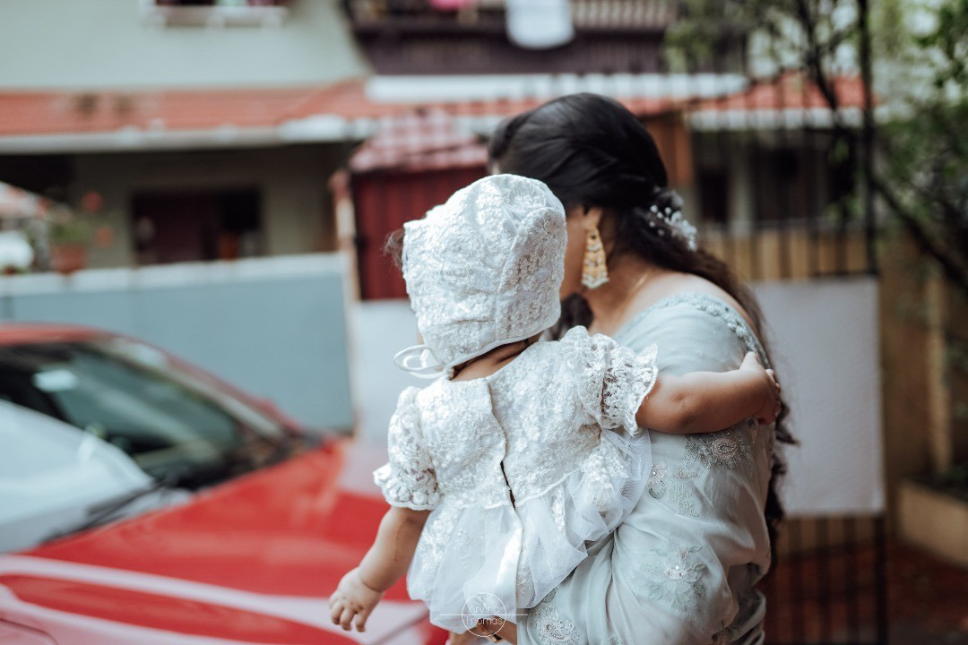 Tess Baby wearing Zerah Designs